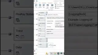 how to config logging in CANoe #shorts