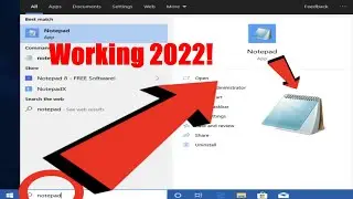 How to open Notepad in Windows 10 In 2022 (Plain English Tutorial)