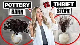 Pottery Barn Dupes...Let's DIY Thrifted Decor