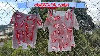 DIY | Blusa de Zumbi Simples - Especial de Halloween