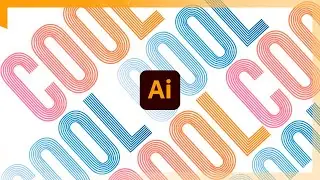 Illustrator Create Scratch Lines Text Effect