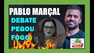 Pablo Marçal debate professora do PT.