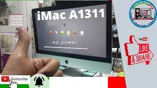 iMac A1311 2019 - No power, no display, solved!