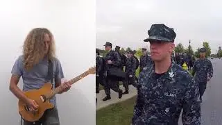 U.S. Navy - Just a Little Rock'n'Roll (Steam Roller Cadence) #usnavy #military #guitar #rockmusic