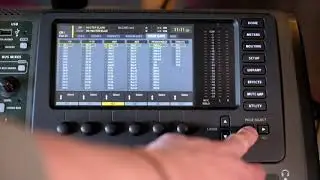 X32 Menu - Scenes, Snippets and Cues