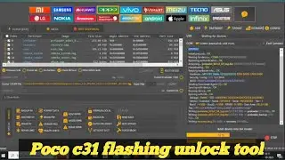 poco c31 flashing unlock tool poco c31 hang on logo auto restart problem m211033mi flash unlock tool