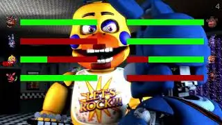Top 5 FNaF Movie vs Fight Animations WITH Healthbars