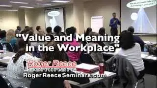 Value and Meaning in the Workplace