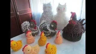 Вязание очаровательного цыпленка