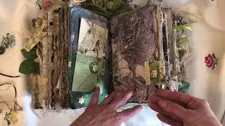 Grungy Fairy Magic Junk Journal Flip Through (Sold)