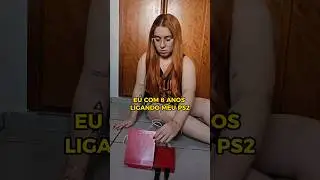 LIGANDO O PS2 COM 8 ANOS!