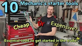 10 tools (I think) are essential to get started working in the automotive trade!