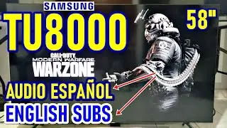 SAMSUNG TU8000: REVIEW VIDEOJUEGOS 4K HDR XBOX ONE X (ENGLISH SUBS)