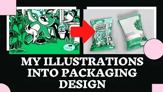 Cara Membuat Ilustrasi Untuk  Desain Kemasan Produk | #06