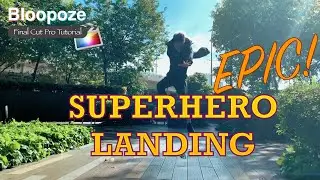 EPIC NINJA SUPERHERO LANDING EFFECT | Final Cut Pro X 2020