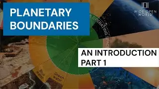 Planetary Boundaries — An Introduction