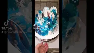 Торт Холодное сердце