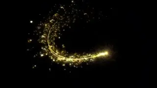 magic light effect black screen