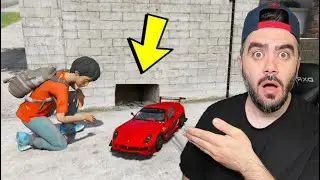 KIMSEDE OLMAYAN OYUNCAK FERRARI ARABASINI BULDUM - GTA 5 GERÇEK HAYAT