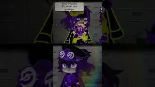 Invader 😢 will he learn ? 😳 #fnaf #gacha #gachatrend #aftonfamily #williamafton