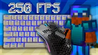 Keyboard + Mouse ASMR Sounds  Hypixel Skywars