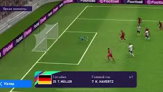 Англия-Дания ЧЕ 2020 1/2 финала (pes2021)