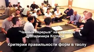 Критерии правильности форм в таолу тайцзицюань