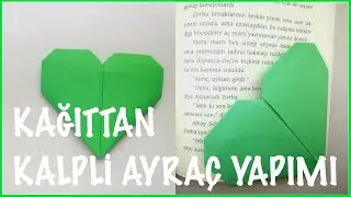 KAĞITTAN KALPLİ AYRAÇ YAPIMI #DIY #KendinYap