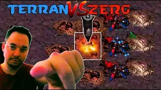 Terran vs Zerg Misil nuclear listo Starcraft Remastered