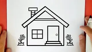 HOW TO DRAW A HOUSE