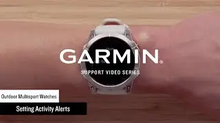 Garmin Support | Outdoor Adventure Watches | Setting Alerts