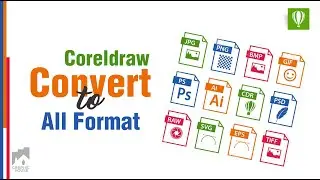 Coreldraw Tutorial |  Coreldraw Convert to all format files  ||  