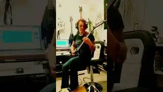 Eileen practices next song.