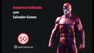 Zbrush 2021 - Anatomia Estilizada - Prévia do curso
