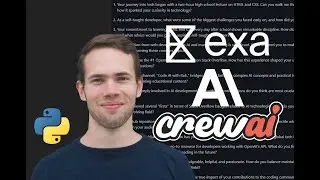 How to cut podcast preparation from 4 hours to just 3 minutes for $0.13 in total?🔥 — CrewAI #1
