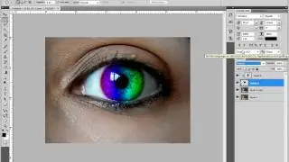 Photoshop: Eye Effect #2 - Rainbow