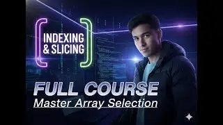 NumPy Indexing & Slicing: Master Every Array Selection Technique (Full Course)