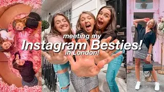 Meeting my *internet friends* for the FIRST TIME - The Iconic Trio goes to London! Emily Louise