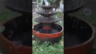 Relaxing sound of Man-Made waterfalls.    #relaxing #calmingmusic #antistress#water