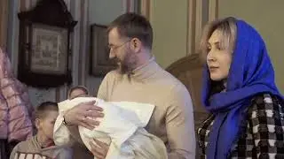 Крещение Ксении в Смоленском Храме на Васильевском острове
