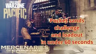 Call of duty Warzone Fortunes keep pocket sand challenge and fast loot zone (under 60 secs)