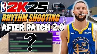 RHYTHM SHOOTING BEST JUMPSHOT SETTINGS AFTER PATCH 2.0 in NBA 2K25