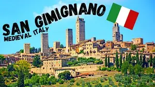 SAN GIMIGNANO, ITALY 🇮🇹 Medieval Towers and Best Gelato in Italy?!