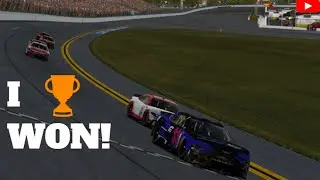 I won the iRacing Daytona 500