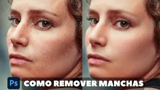 Removendo MANCHAS e SARDAS no Photoshop