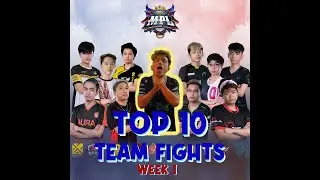 [UNOFFICIAL] TOP 10 TEAM FIGHTS of MPL PH S7 | Fred Villan