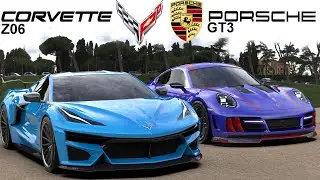 2023 Corvette Z06 vs Porsche GT3 - Which is more impressive?