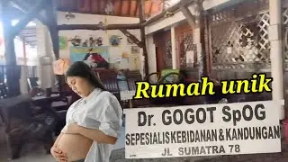 SUASANA RUMAH DR.GOGOT ANTIK KLASIK SPESIALIS KANDUNGAN JL.SUMATRA JEMBER