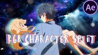 RGB Warp Chroma Character Split [AE]