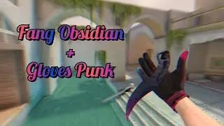 Fang Obsidian + Gloves Punk